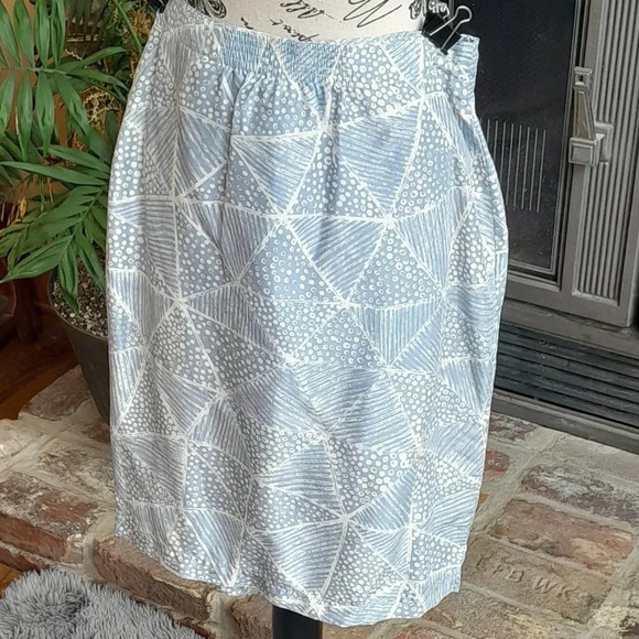 Vintage Adrienne Vittadini Silk Wrap Skirt - Picture 6 of 8